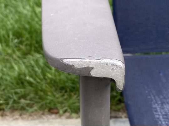 Brown Jordan Two Seater Powder Coated Settee