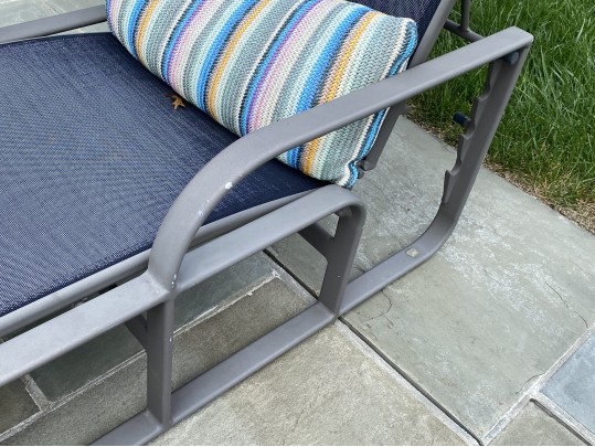 Three Brown Jordan Powder Coated Aluminum Chaises