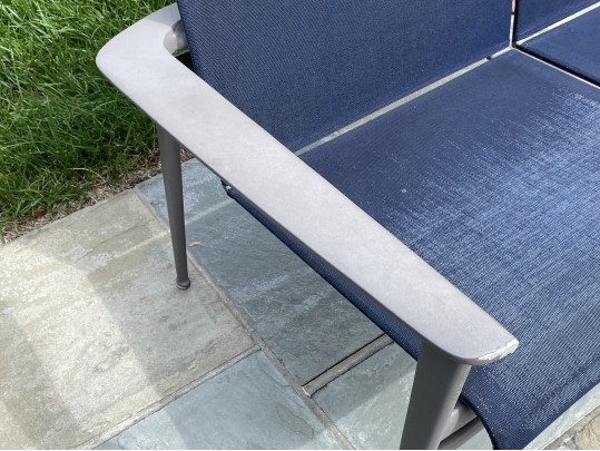 Brown Jordan Two Seater Powder Coated Settee