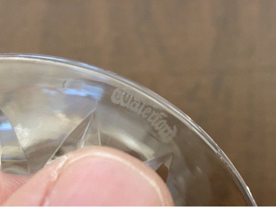 Ten Waterford Crystal 