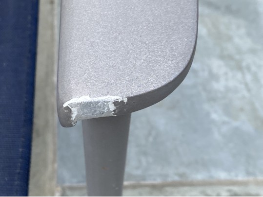 Brown Jordan Two Seater Powder Coated Settee