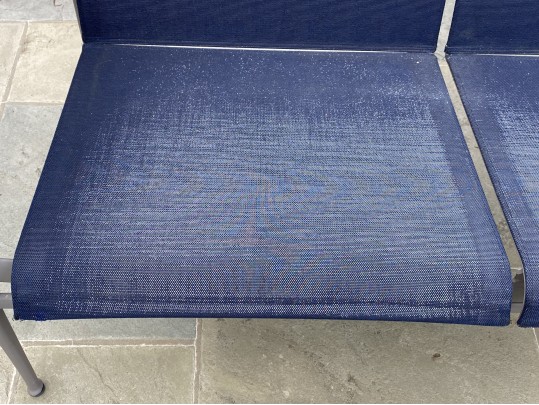 Brown Jordan Two Seater Powder Coated Settee