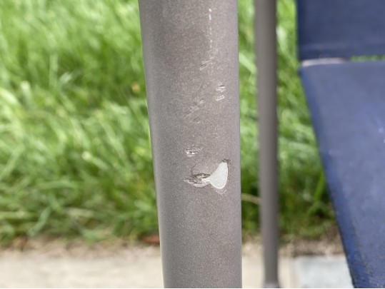 Brown Jordan Two Seater Powder Coated Settee