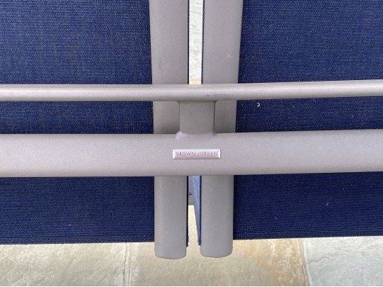 Brown Jordan Two Seater Powder Coated Settee