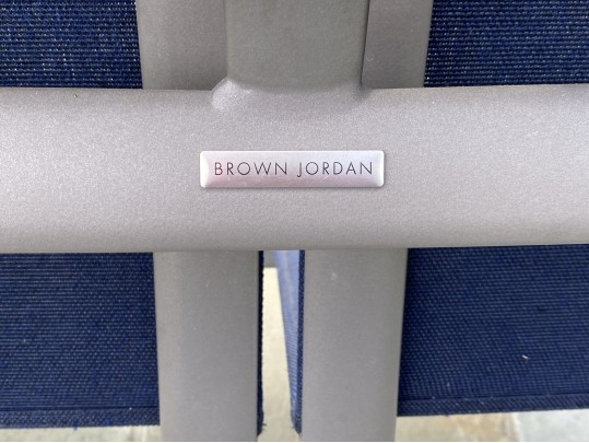 Brown Jordan Two Seater Powder Coated Settee