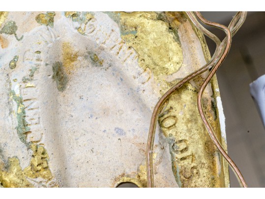 Set Of Four Crescent B.M. Co. Brass Electric Wall Sconces