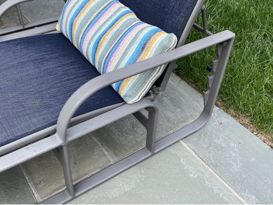 Three Brown Jordan Powder Coated Aluminum Chaises