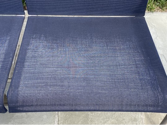 Brown Jordan Two Seater Powder Coated Settee