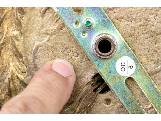 Pair Of Vintage Louis XVI Style Brass Wall Sconces