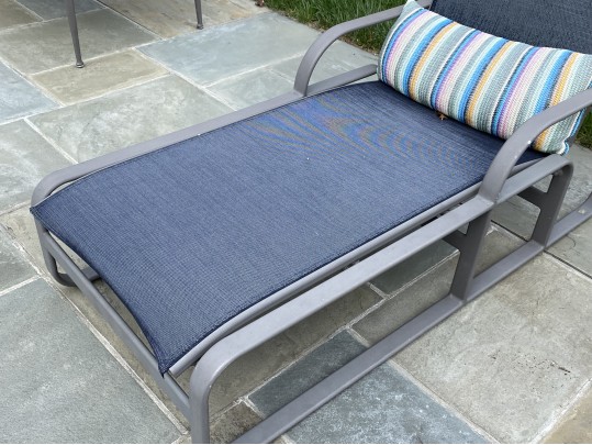 Three Brown Jordan Powder Coated Aluminum Chaises