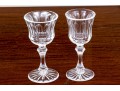 Set Of Eight Crystal Cordial/Sherry Glasses, Likely Waterford 