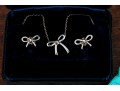 Tiffany & Co. Sterling Silver Bow Jewelry Suite