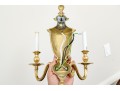 Quality Pair Of Polished Brass Wall Sconces