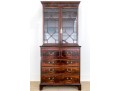 George III Style Mahogany Secretary Bookcase For Up-cycle