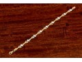 Adorable 14K Yellow & White Gold Bracelet