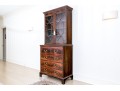 George III Style Mahogany Secretary Bookcase For Up-cycle