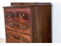 George III Style Mahogany Secretary Bookcase For Up-cycle