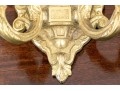 Set Of Four Crescent B.M. Co. Brass Electric Wall Sconces