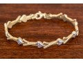 Adorable 14K Yellow & White Gold Bracelet