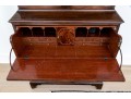 George III Style Mahogany Secretary Bookcase For Up-cycle