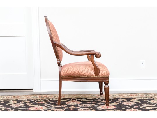 Fabulous Louis XVI Style Oval Back Oversized Fauteuil