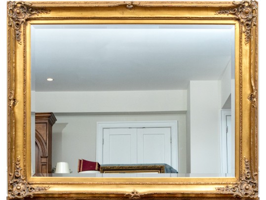 Marvelous And Massive Beveled Edge Mirror
