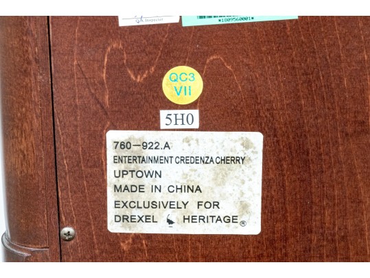 Drexel Heritage Louis XVI Style Cherry Finished Credenza
