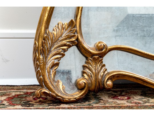 Monarch For Century Furniture Baroque Style Gilt Framed Mirror