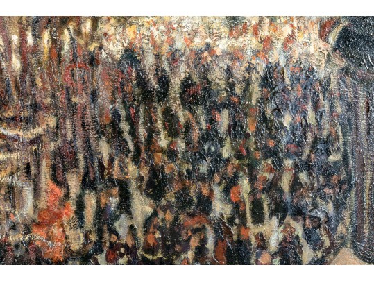 After Claude Monet, Painting On Canvas, 