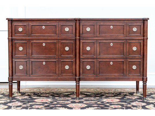 Drexel Heritage Louis XVI Style Cherry Finished Credenza