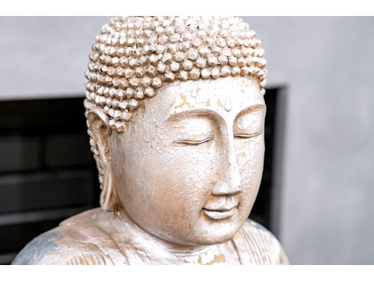 Decorative Meditative Buddha Seated In Lotus Position