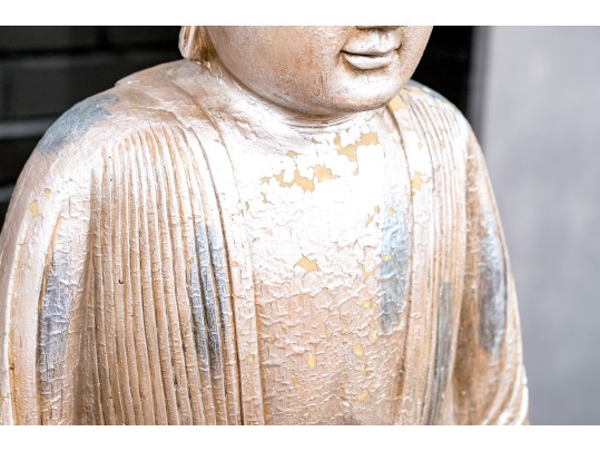 Decorative Meditative Buddha Seated In Lotus Position