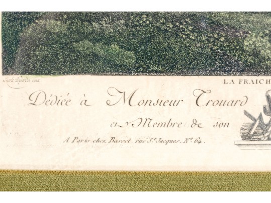 Two Hand Colored French Engraved Prints