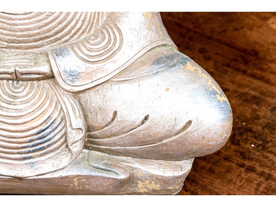 Decorative Meditative Buddha Seated In Lotus Position