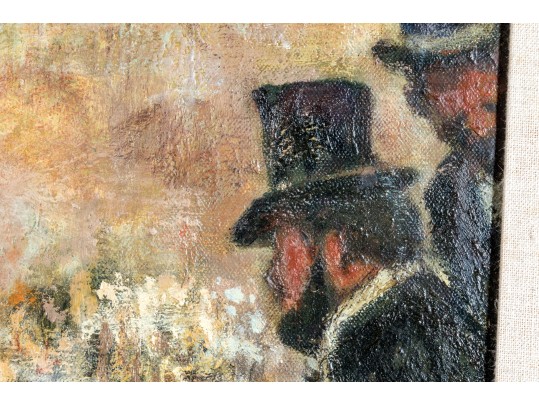 After Claude Monet, Painting On Canvas, 