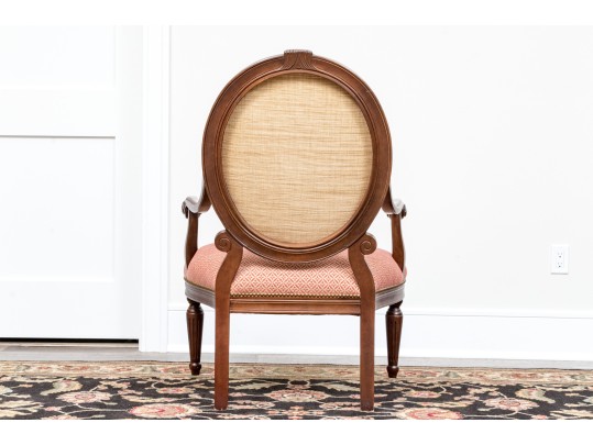 Fabulous Louis XVI Style Oval Back Oversized Fauteuil