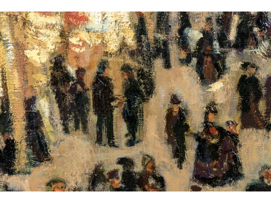 After Claude Monet, Painting On Canvas, 