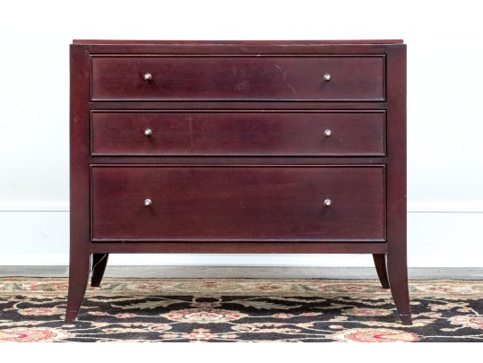 Barbara Barry Collection By Baker Furniture Mahogany Chest Of Drawers