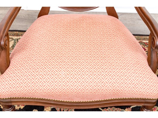 Fabulous Louis XVI Style Oval Back Oversized Fauteuil