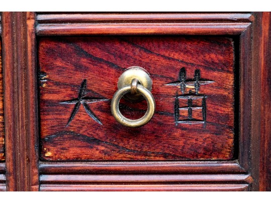 Vintage Chinese Apothecary Cabinet