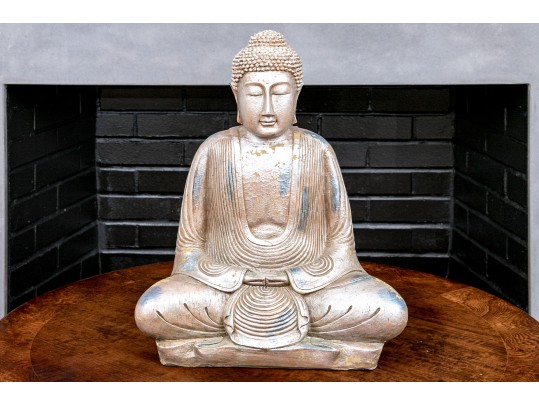 Decorative Meditative Buddha Seated In Lotus Position