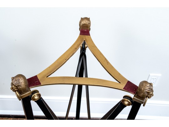 Quality Pair Of Maison Jansen Style Sculptural Pedestals