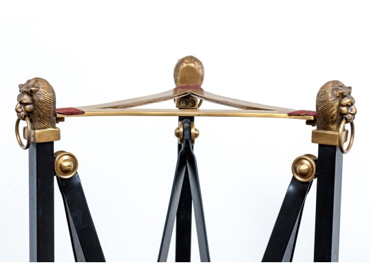 Quality Pair Of Maison Jansen Style Sculptural Pedestals