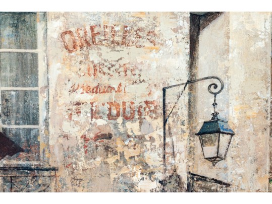 After Chiu Tak Hak (Chinese, B. 20th C.) Prints, French Urban Shop Facades