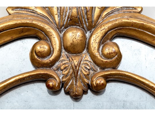 Monarch For Century Furniture Baroque Style Gilt Framed Mirror