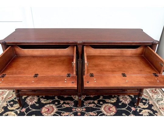 Drexel Heritage Louis XVI Style Cherry Finished Credenza