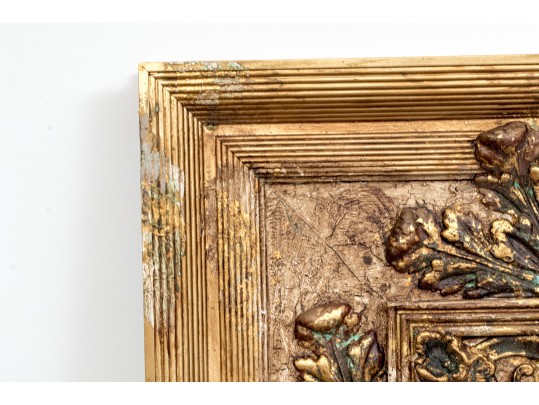 Fabulous Oversized Parcel Gilt Finished Mirror