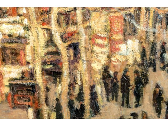 After Claude Monet, Painting On Canvas, 