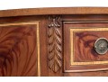Impressive Pair Of Century Furniture Demilune Console Cabinets