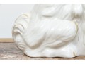 Pair Of Naturalistic Staffordshire Style Ceramic Spaniels